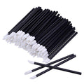 Disposable Lip Brushes Set - 200 Black Applicators for Lipstick & Gloss, Variation of THIS listing
