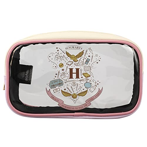 Bioworld Harry Potter Hogwarts Crest 3-Piece Travel Toiletry Set