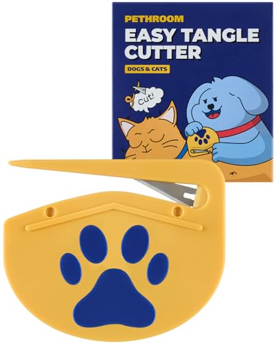 PETHROOM Dog & Cat Tangle Cutter - Professional Dematting Tool