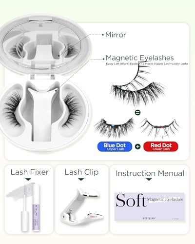 Magnetic Eyelashes with Applicator Kit - Full Volume Reusable