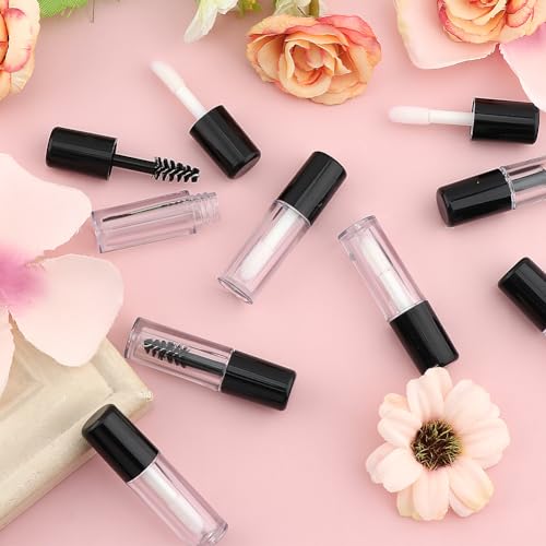 28 Empty Mascara Tubes with Eyelash Wand & Funnels