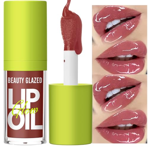 Beauty Glazed Lip Gloss & Lip Liner Set - Berry Brown Ombre