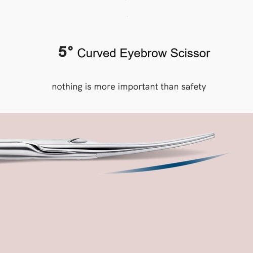 4-in-1 Eyebrow Grooming Set, Travel Brow Set, Japanese Blades Precision Eyebrow Razors W/Tweezer & Trimmer Scissor and Brow Brush, Professional Eyebrow Trimmers for Women, Travel Bag Included