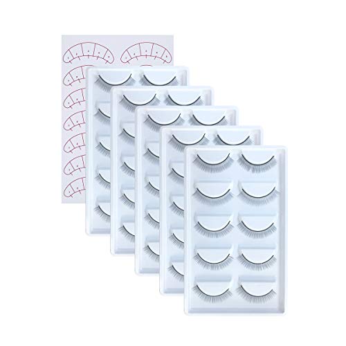 30 Pairs Practice Lash Extensions Training Strips 8mm