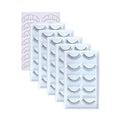 30 Pairs Practice Lash Extensions Training Strips 8mm