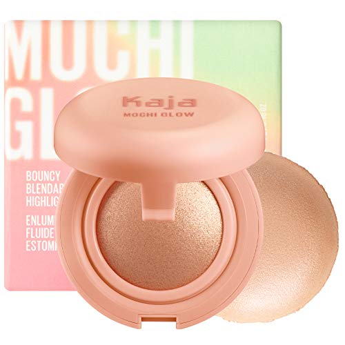 KAJA Mochi Glow Bouncy Highlighter | 03 Luna | Cruelty-free, Paraben-free, Sulfate-free, Phtalates-free, K-Beauty