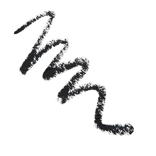 MCoBeauty - Crayon Liner and Smudge Brush - Dual-Ended Black Eyeliner Pencil with Built-In Smudging Tool - Creamy Formula for Precise or Smoky Eye Looks - Stocking Stuffers