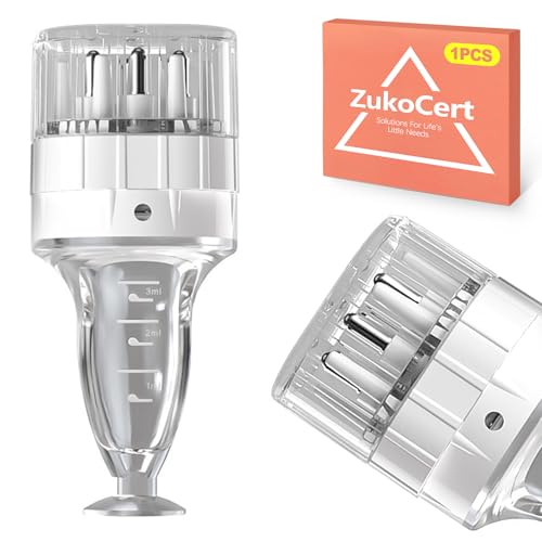 ZukoCert Scalp Applicator Comb - Hair Oil Dispenser & Massager