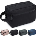 FUNSEED Water-Resistant Travel Toiletry Bag with Divider
