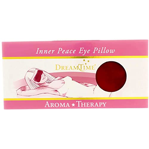 DreamTime Inner Peace Eye Pillow - Cranberry Velvet