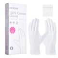 Cotton Gloves 100% for Dry Hands & Eczema Relief 6 Pairs