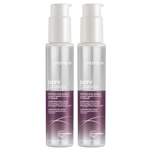 Defy Damage Protective Shield | For Damaged, Color-Treated Hair | Protect Against UV & Thermal Damage | Strengthen Bonds & Preserve Hair Color | With Moringa Seed & Arginine | 3.38 Fl Oz (Pack of 2)