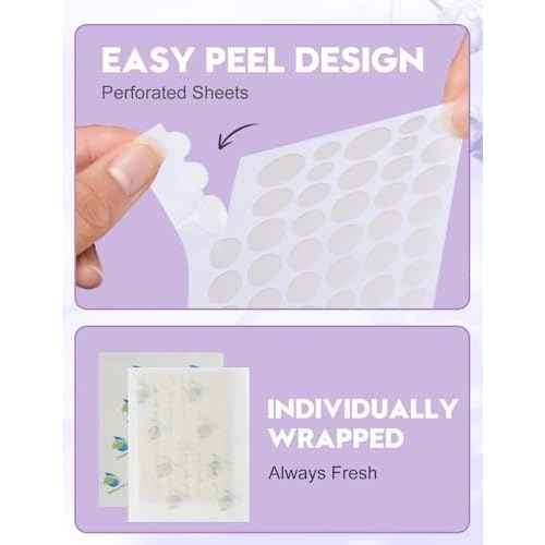 Pimple Patches for Face?Hydrocolloid Acne Patches, 5 Sizes (8/10/12/14/16 mm), 108 ct.?Tea Tree, Salicylic Acid & Centella?Invisible Waterproof Spot Dots, Absorb Fluid & Shrinking Zits and Whiteheads
