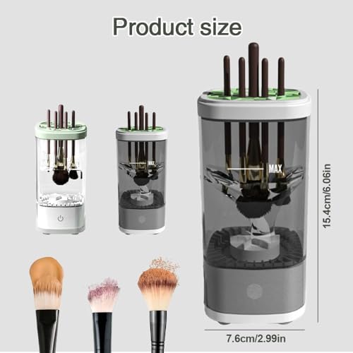 Automatic Makeup Brush Cleaner Machine - Fast Cleaning & Drying