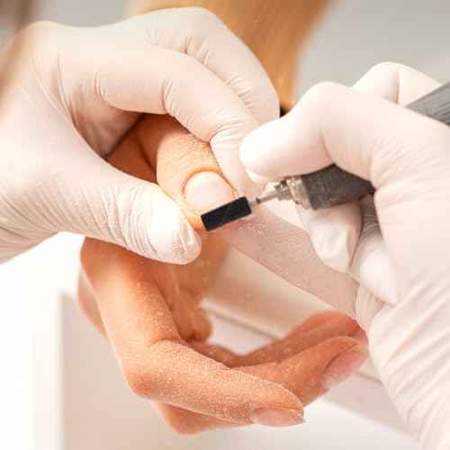 Rolybag 100pcs Small Sanding Bands Nail Drill Bits 180 Fine Grit Nail File Sanding Bands with 3.1mm Mandrel Bit for Acrylic Nails Gel Removing Shaping Professional Manicures and Pedicure,Black