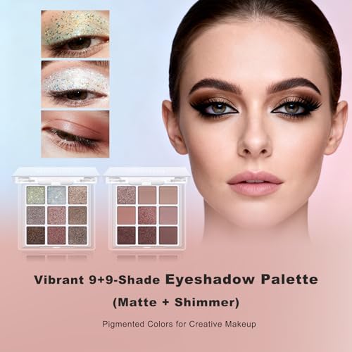 Teen Makeup Kit with Eyeshadow, Foundation & Brushes