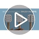 VersaCurl Detangling Shower Tool for Curly Hair with 3 Inserts