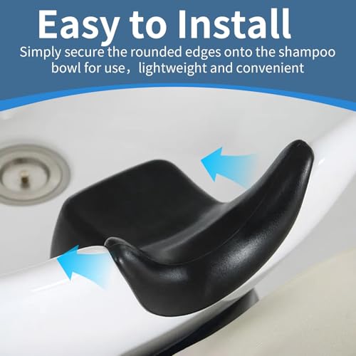 Ergonomic Silicone Shampoo Bowl Neck Cushion for Salons