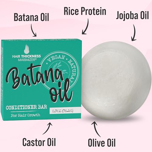 Batana Oil Conditioner Bar for Hair Growth & Thickness