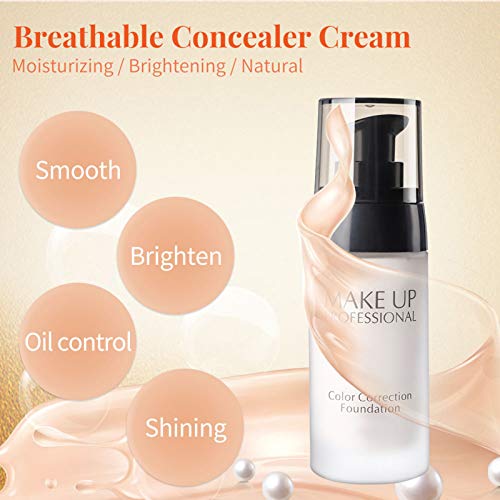 Light Bb Cream,ANGGREK Makeup Contouring Liquid Concealer Blemish Blemish Concealer Cosmetics 01 Very Light BB Cream Japanese for Makeup()