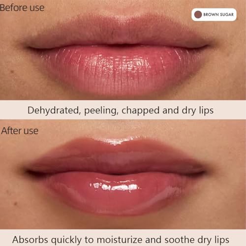5-Color Butter Tinted Lip Balm Set - Moisturizing Lip Gloss
