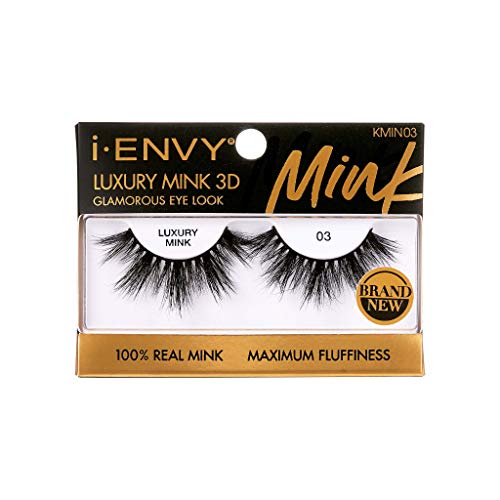 i-ENVY Luxury Mink False Eyelashes 3D Multi-Curl 3 Pack