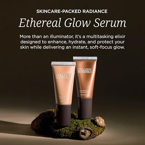 Colleen Rothschild Ethereal Glow Serum ? Skincare-Packed Radiance Elixir ? Hydrating, Barrier Strengthening, Soft-Focus Glow, 2 Shades for All Skin Types