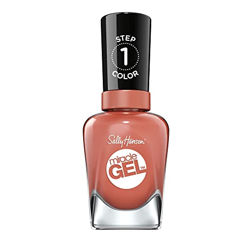 Sally Hansen Miracle Gel Nail Polish, Per-Suede, No UV Lamp