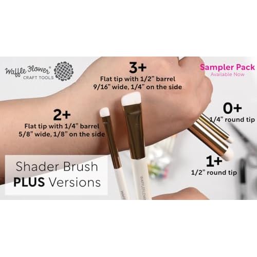 Waffle Flower Shader Brush 2+ (15/pk)