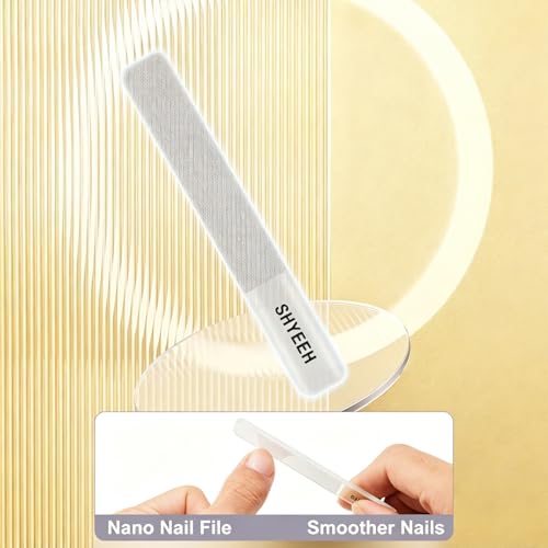 Yellow Manicure & Pedicure Kit with Leather Case - 10 High-Carbon Steel Nail Clippers