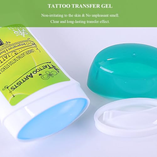 Tattoo Transfer Gel Professional Tattoo Stencil Gel, Tattoo Transfer Cream Soap for Tattoo Transfer Paper Stencil Paper, Tattoo Supplies Accessories