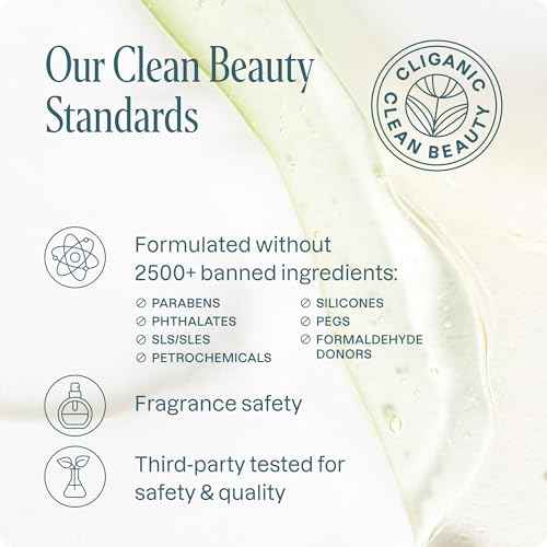 Cliganic Hydrating Gel Cleanser with Triple Botanical Complex¢ç ? Gentle Face Wash with Jojoba, Rosehip & Argan Oils ? Removes Makeup & Impurities ? Aloe Vera & Glycerin for Balanced, Glowing Skin 8oz