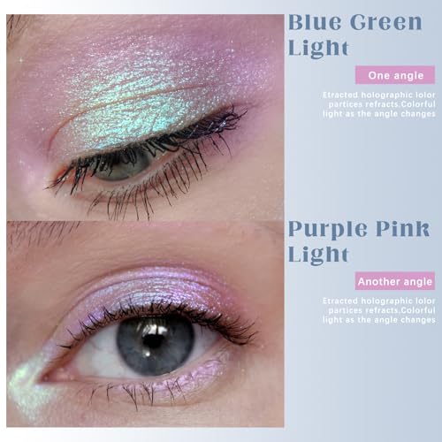 Chameleon Mermaid Glitter Eyeshadow - Color Shifting Duochrome