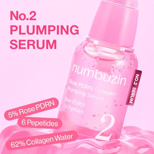 Numbuzin No.2 Rose PDRN Collagen Serum - Hydrating & Firming 30ml
