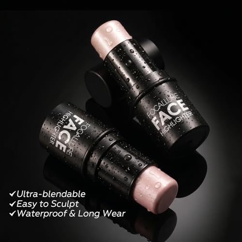 FOCALLURE Cream Highlighter Stick – Shimmer Glow Pen