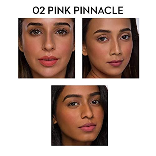 SUGAR Cosmetics Contour De Force Mini Blush for Face Face Blusher for Face Makeup Smooth Texture Matte & Blendable Paraben & Cruelty Free 4 g (Pack of 1) 02 Pink Pinnacle (Deep Rose)
