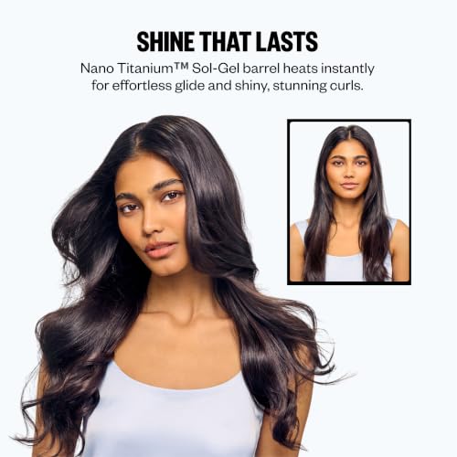 BaBylissPRO Nano Titanium Spring Curling Iron | Professional Hair Wand