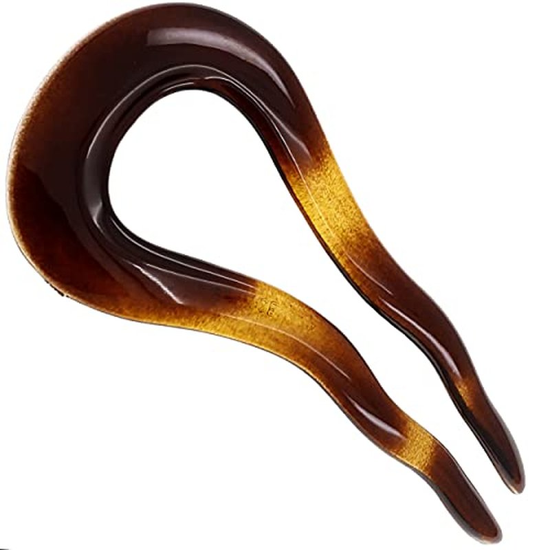 Camila Paris French Twist Hair Pins - Tortoise Shell U-Shaped Clips