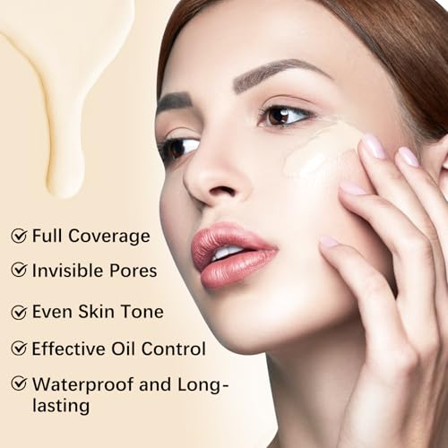 Camo CC Cream Foundation - Full Coverage, Waterproof Matte (2-Pack)