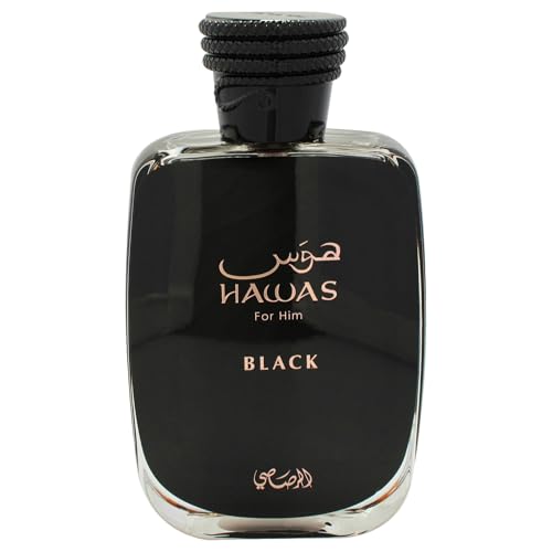 Hawas Black by Rasasi for Men EDP Spray 3.38 oz