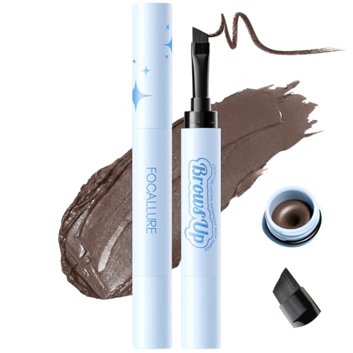 FOCALLURE Dark Brown Eyebrow Pomade - Long-Lasting Brow Filler