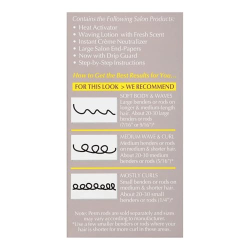 Ogilvie Salon Styles Perm Kit for Color-Treated & Thin Hair