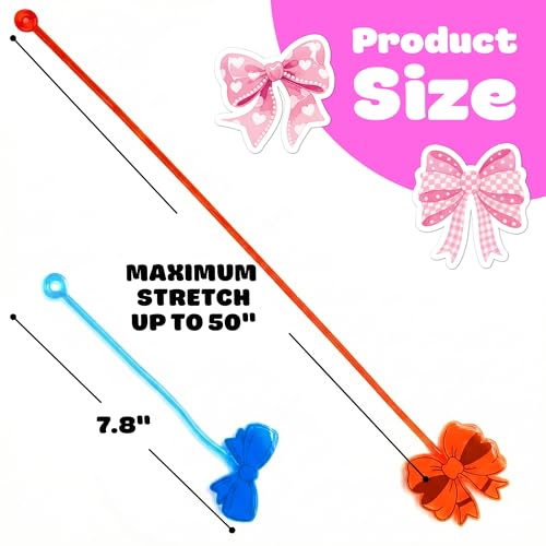 48Pc Bow Party Favors Set - Stick Hands & Temporary Tattoos