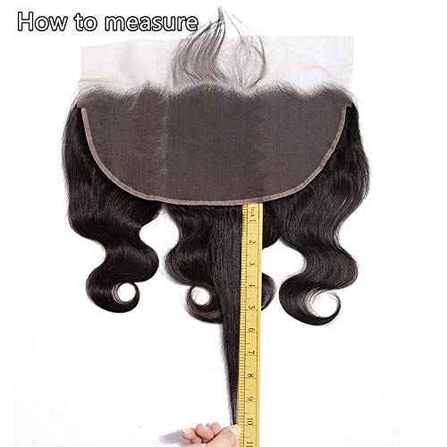 Grand Nature HD Lace Frontal Closure - 13x6, 5x5 Body Wave, Straight 4x4, 13x4 (Straight, 14"-13x6 Frontal)