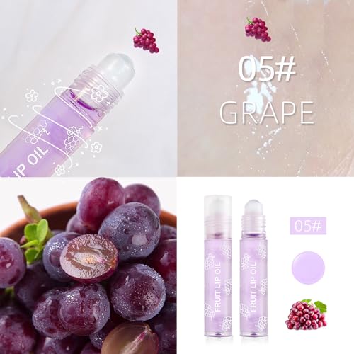 Kids Lip Gloss Set - 4 Fruity Flavors, Non-Toxic & Safe