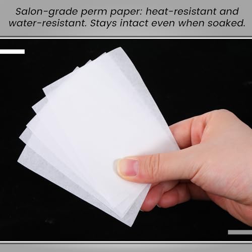 400Pcs Heat-Resistant Hair Perm End Papers for Salon & Home Styling