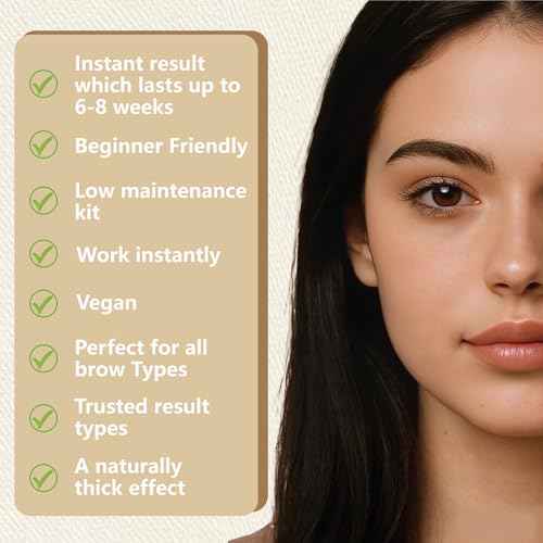 Brow Lamination Kit At Home DIY Professional Instant Eyebrow Lift For Fuller Brows Safe & Effective