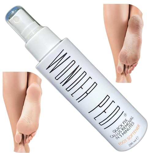 Instant Feet Callus Remover Spray - Quick Peeling Formula, 100ml