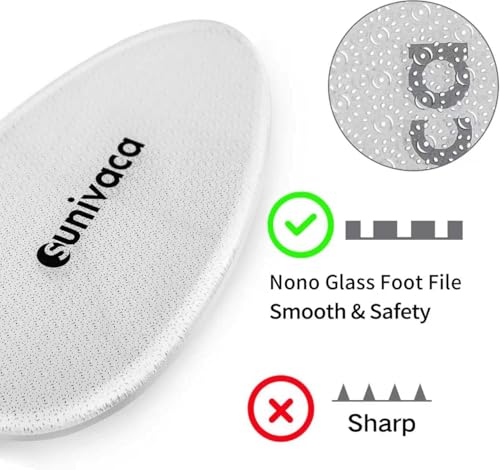 Sunivaca Nano Glass Foot File - Professional Callus Remover for Feet