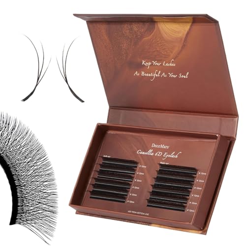 DeceMars 6D Camellia Eyelash Extensions 8-13mm C Curl